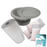 ECOPATENT® Recycled Paper Toilettenstuhltopf Set PM-2P